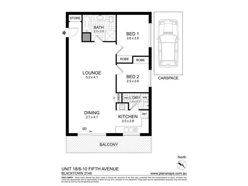 18/8-10 Fifth Avenue, Blacktown NSW 2148