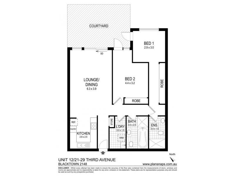 12/21 Third Avenue, Blacktown NSW 2148