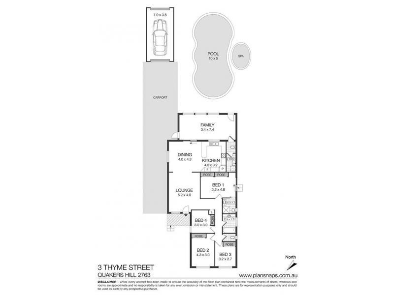 3 Thyme Street, Quakers Hill NSW 2763