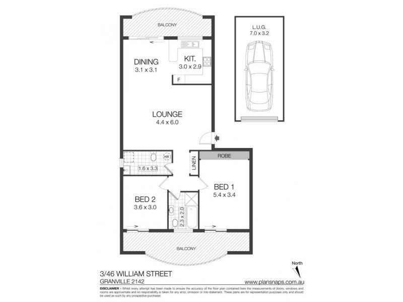 3/46 William Street, Granville NSW 2142