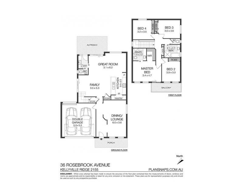 36 Rosebrook Avenue, Kellyville Ridge NSW 2155