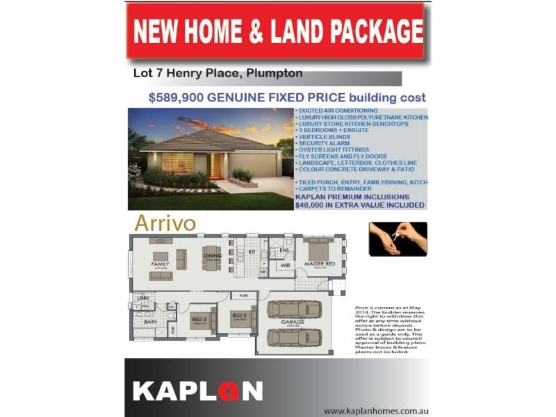 Lot 7 Henry Place, Plumpton NSW 2761