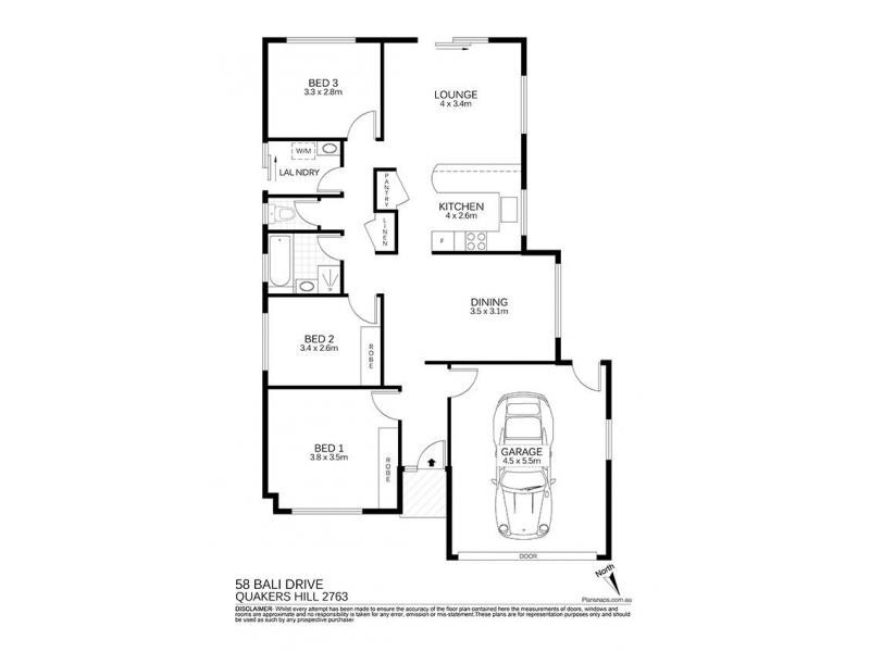 58 Bali Drive, Quakers Hill, Quakers Hill NSW 2763