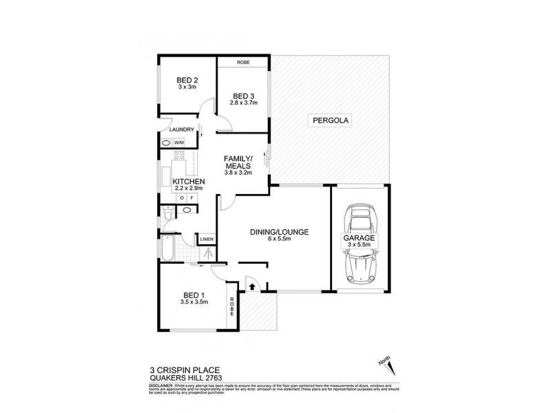 3 Crispin Place, Quakers Hill NSW 2763