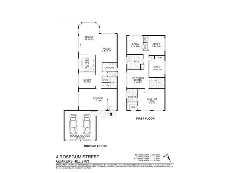 4 Rosegum Street, Quakers Hill NSW 2763