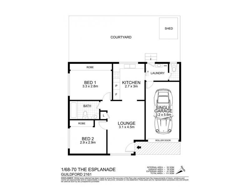 1/68-70 The Esplanade Street, Guildford NSW 2161