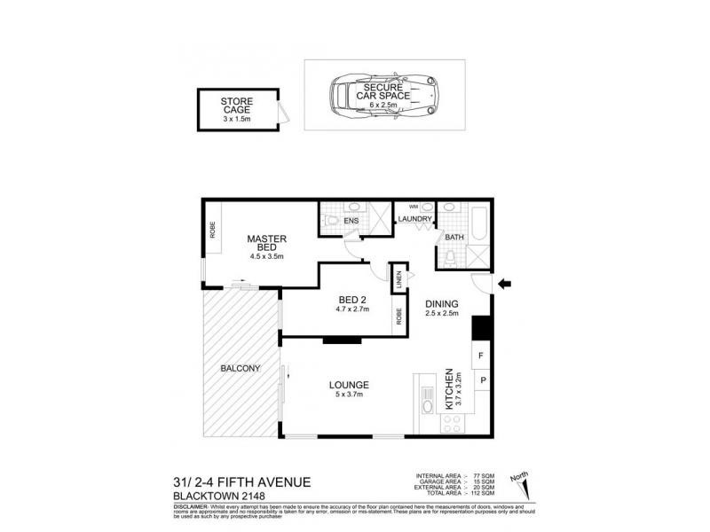 Unit 31/2 Fifth Avenue, Blacktown NSW 2148