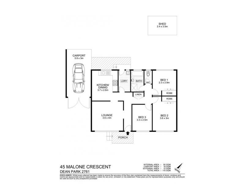 45 Malone Crescent, Dean Park NSW 2761