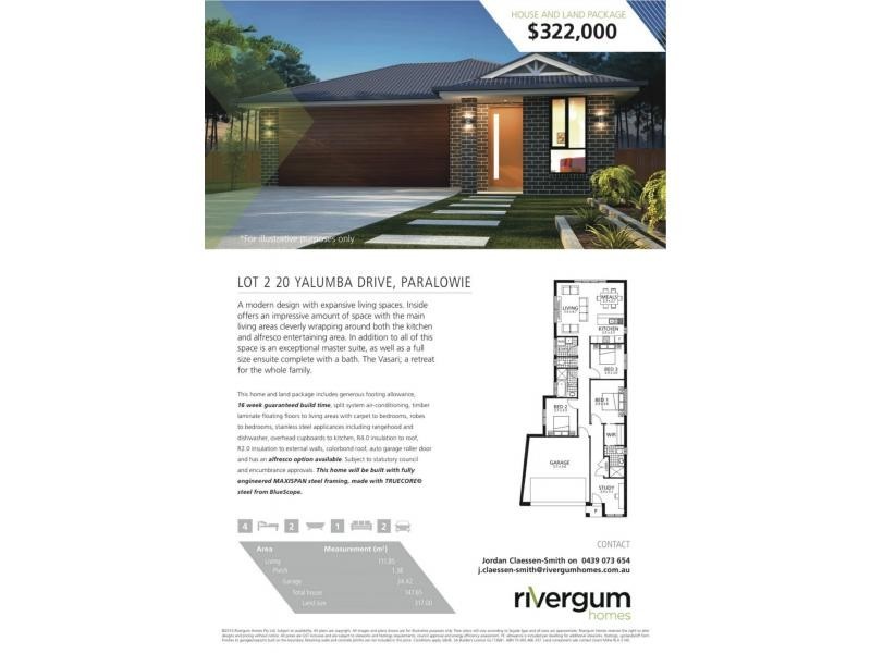 PL20A Yalumba Drive, Paralowie SA 5108