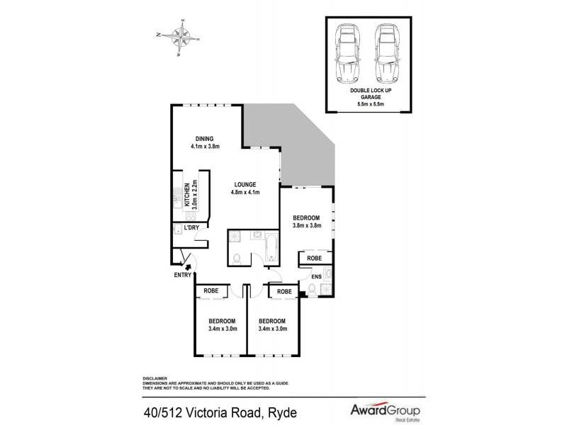 40/512 Victoria (access Via Potts St) Road, Ryde NSW 2112