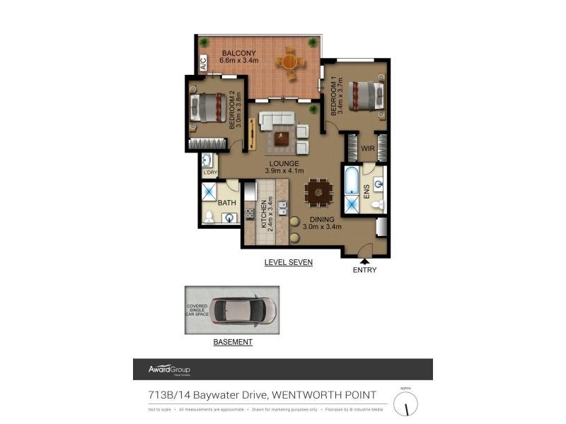 713B/14 Baywater Drive, Wentworth Point NSW 2127