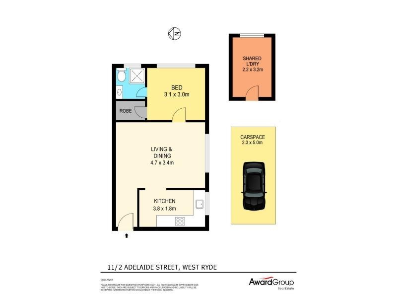 11/2 Adelaide Street, West Ryde NSW 2114