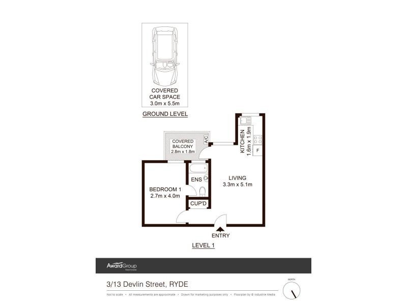 3/13 Devlin (vehicle Access Via Belmore Lane) Street, Ryde NSW 2112