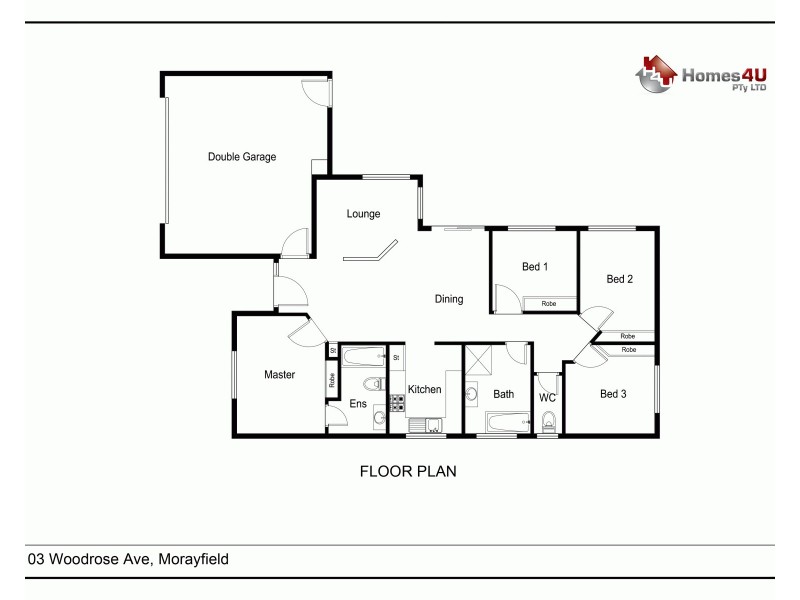 103 Woodrose Road, Morayfield QLD 4506 Floorplan