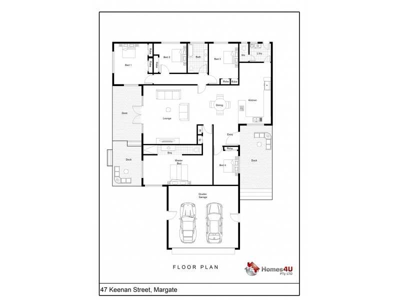 47 Keenan St, Margate QLD 4019 Floorplan