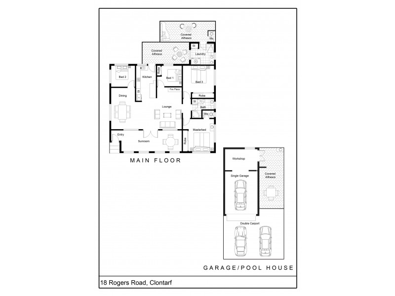 18 Rogers Rd, Clontarf QLD 4019 Floorplan