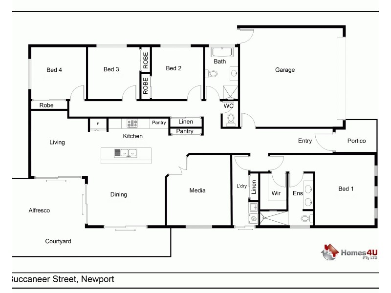 5 Buccaneer St, Newport QLD 4020 Floorplan