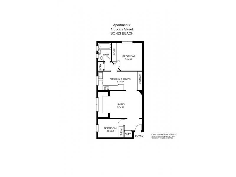 8/1 Lucius Street, Bondi Beach NSW 2026