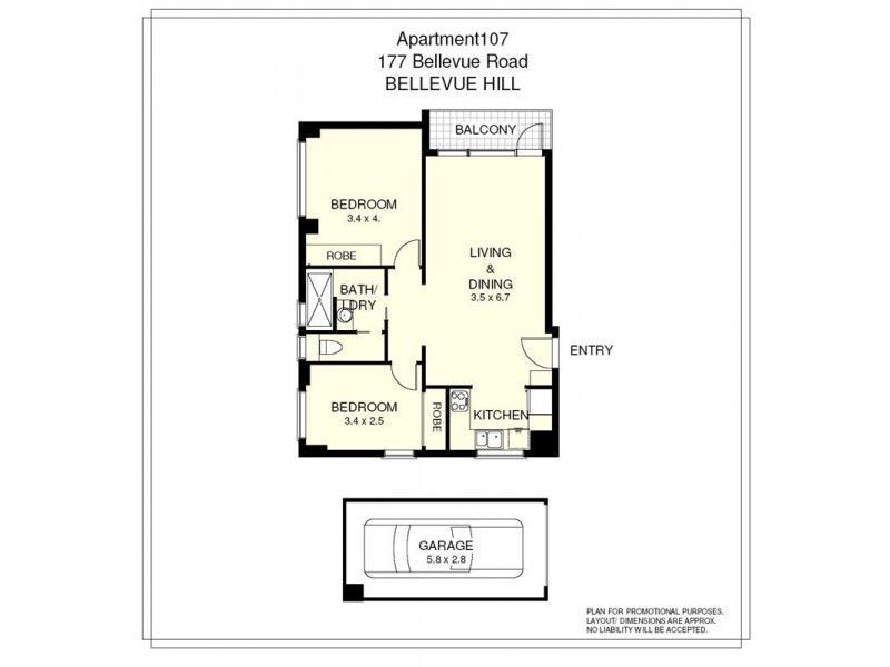 107/177 Bellevue Road, Bellevue Hill NSW 2023