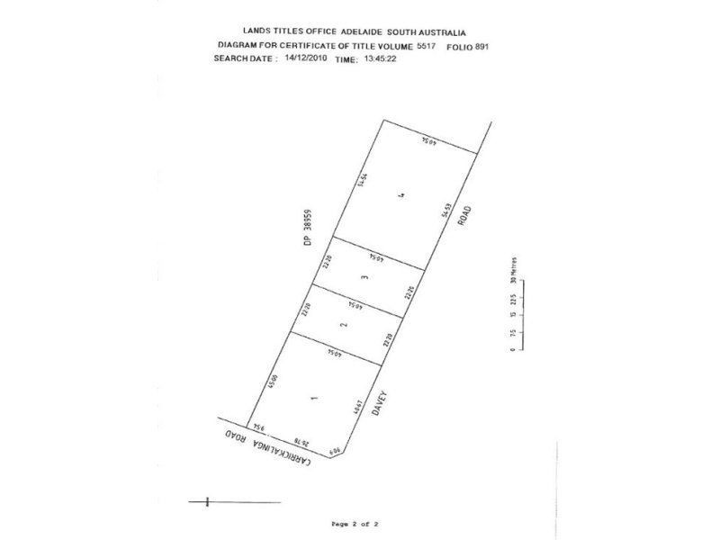 Lot 1 & 3 Davey Road, Carrickalinga SA 5204
