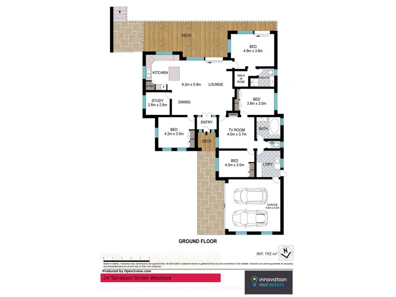 24 Tarrabool Street, Westlake QLD 4074 Floorplan