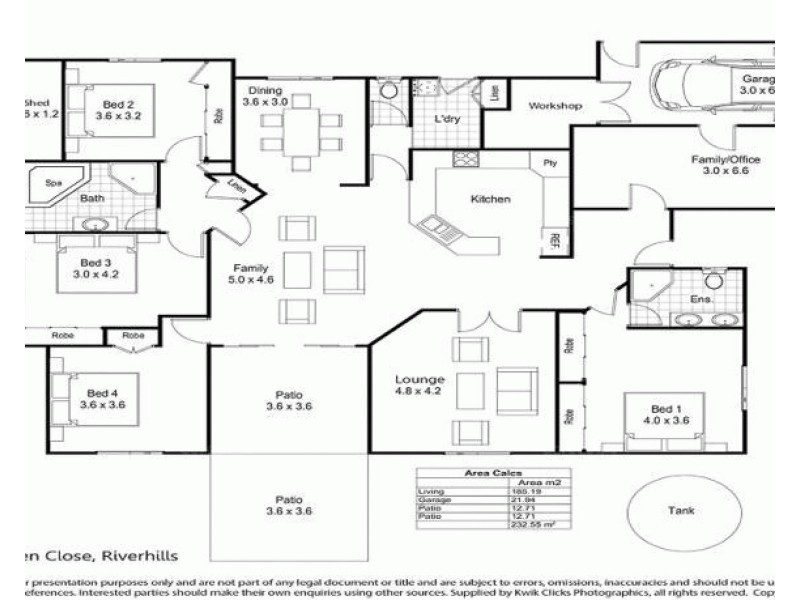 7 Girraween Cl, Riverhills QLD 4074 Floorplan