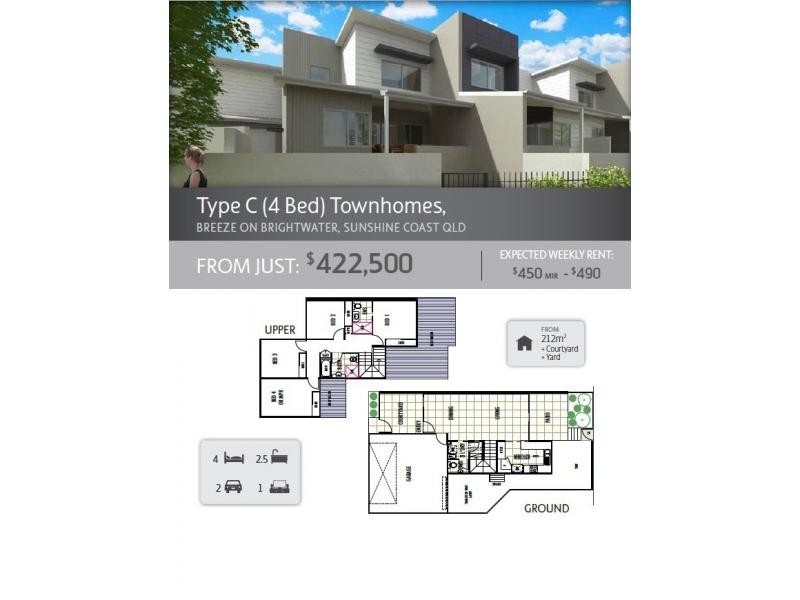 43/2-10 Galah Place, Brightwater, Mountain Creek QLD 4557