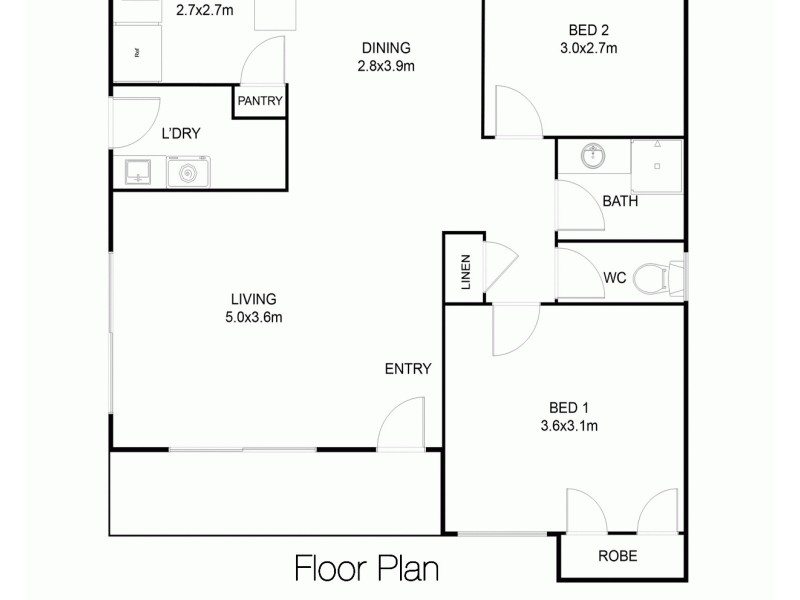 37/186 Twickenham Drive, Kingsley WA 6026 Floorplan