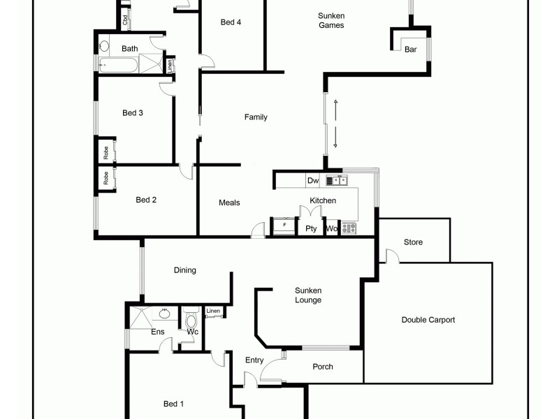 15 Lowrie Grove, Leeming WA 6149 Floorplan