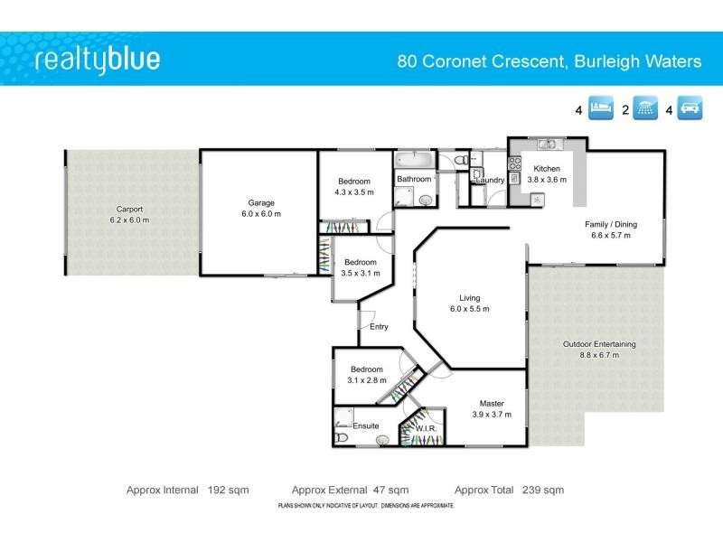 80 Coronet Crescent, Burleigh Waters QLD 4220