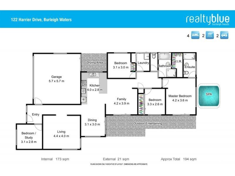 122 Harrier Drive, Burleigh Waters QLD 4220