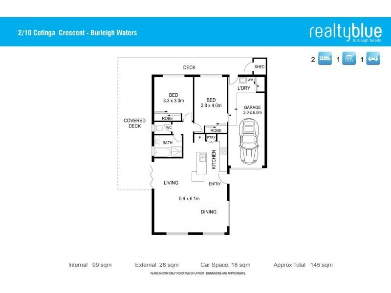 2/10 Cotinga Crescent, Burleigh Waters QLD 4220