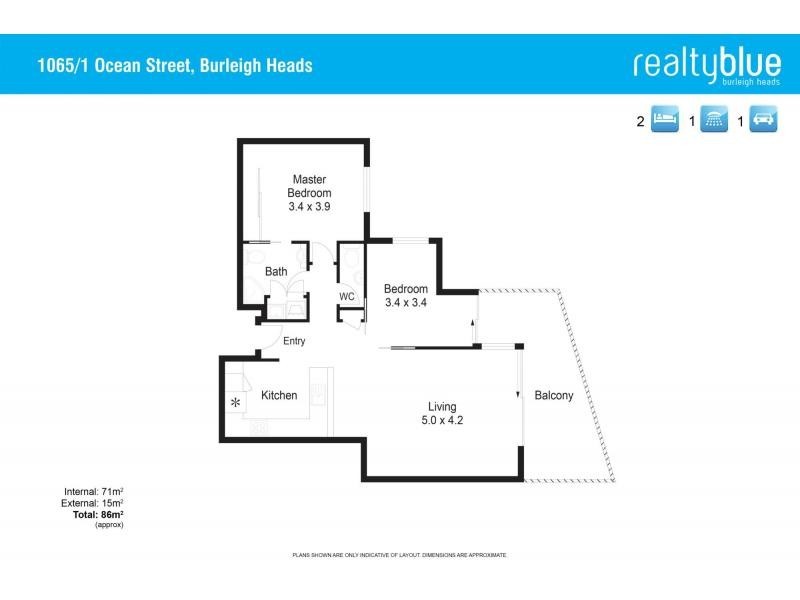 1065/1 Ocean Street, Burleigh Heads QLD 4220