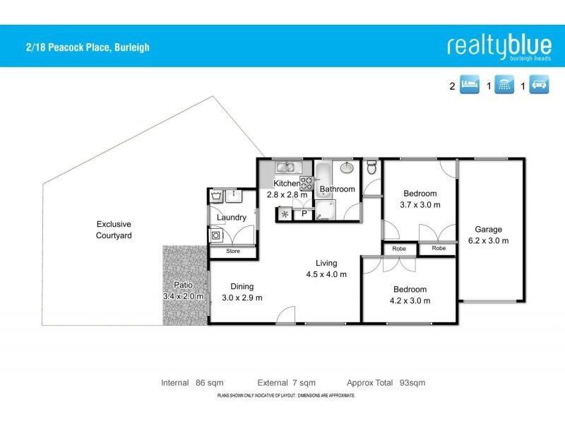 2/18 Peacock Place, Burleigh Waters QLD 4220