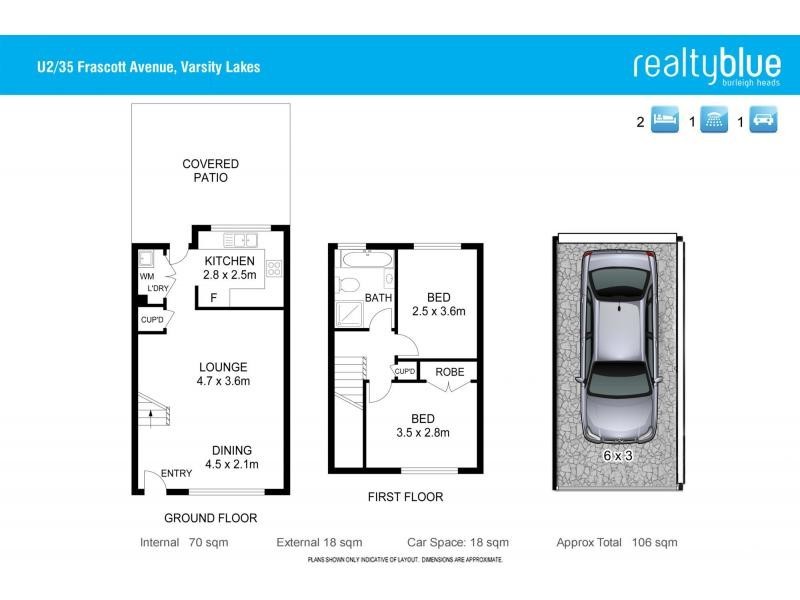 2/35 Frascott Avenue, Varsity Lakes QLD 4227