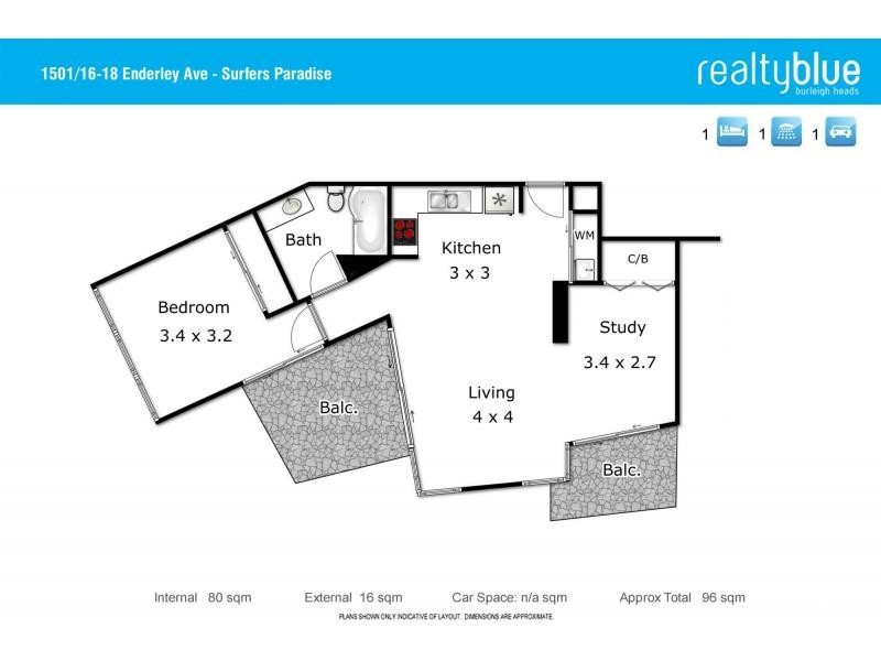 1501/18 Enderley Avenue, Surfers Paradise QLD 4217