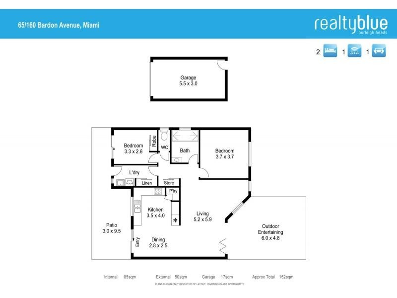 65/160 Bardon Avenue, Miami QLD 4220