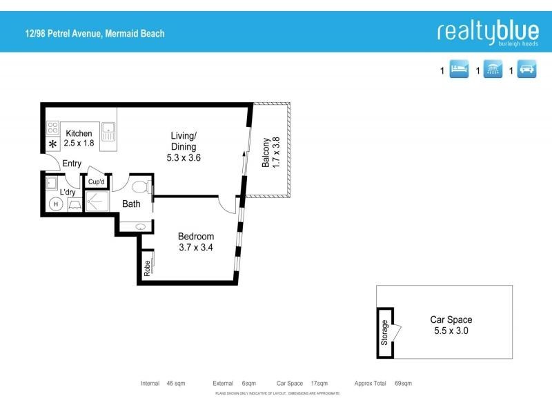 12/98-100 Petrel Avenue, Mermaid Beach QLD 4218