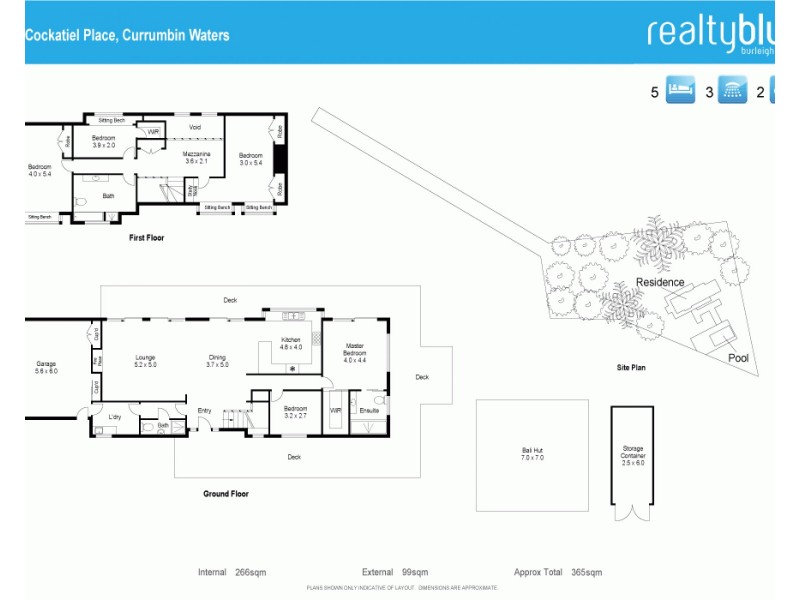 4 Cockatiel Place, Currumbin Waters QLD 4223 Floorplan