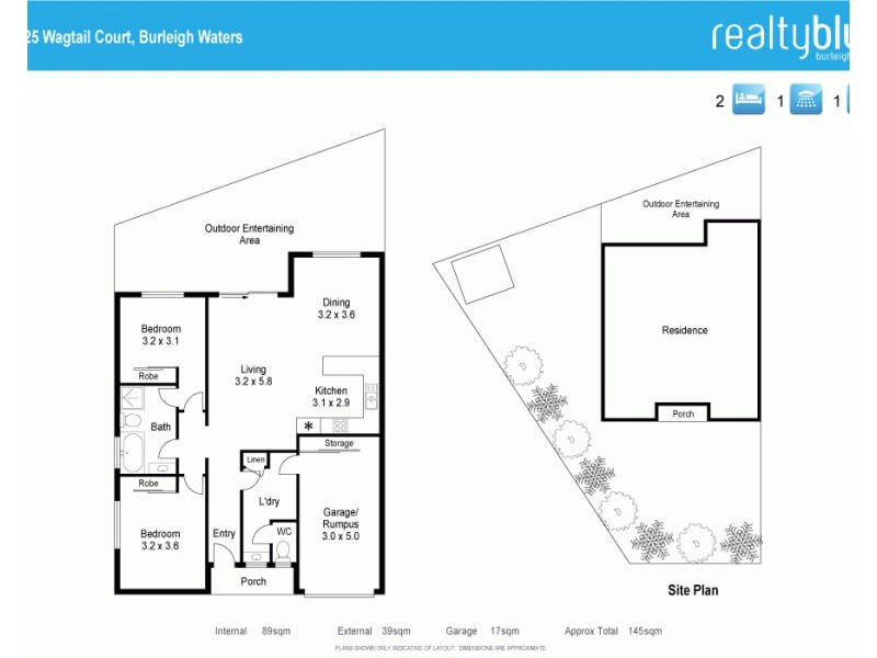 4/25 Wagtail Court, Burleigh Waters QLD 4220 Floorplan