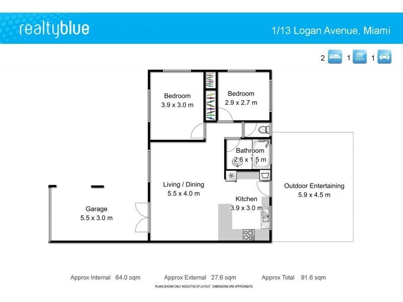 1/13 Logan Avenue, Miami QLD 4220