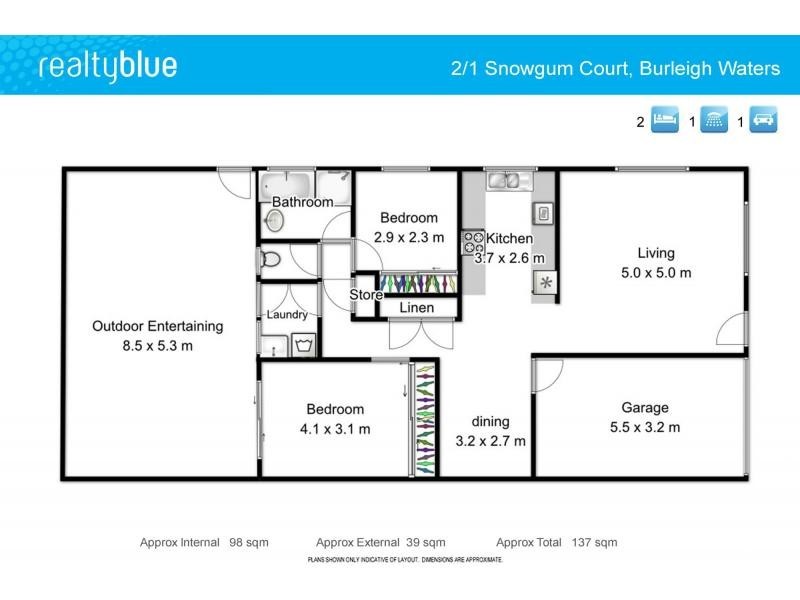 2/1 Snowgum Court, Burleigh Waters QLD 4220