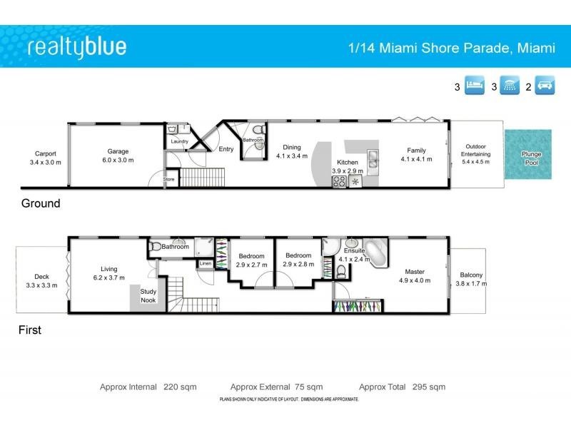 1/14 Miami Shore Parade, Miami QLD 4220
