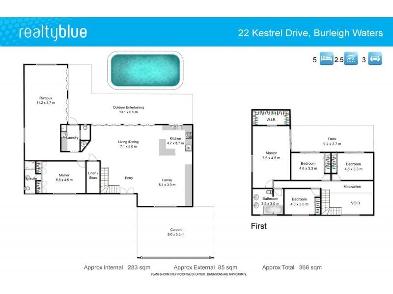 22 Kestrel Drive, Burleigh Waters QLD 4220