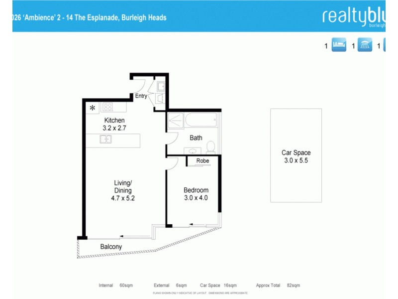 2026/2-14 The Esplanade, Burleigh Heads QLD 4220 Floorplan