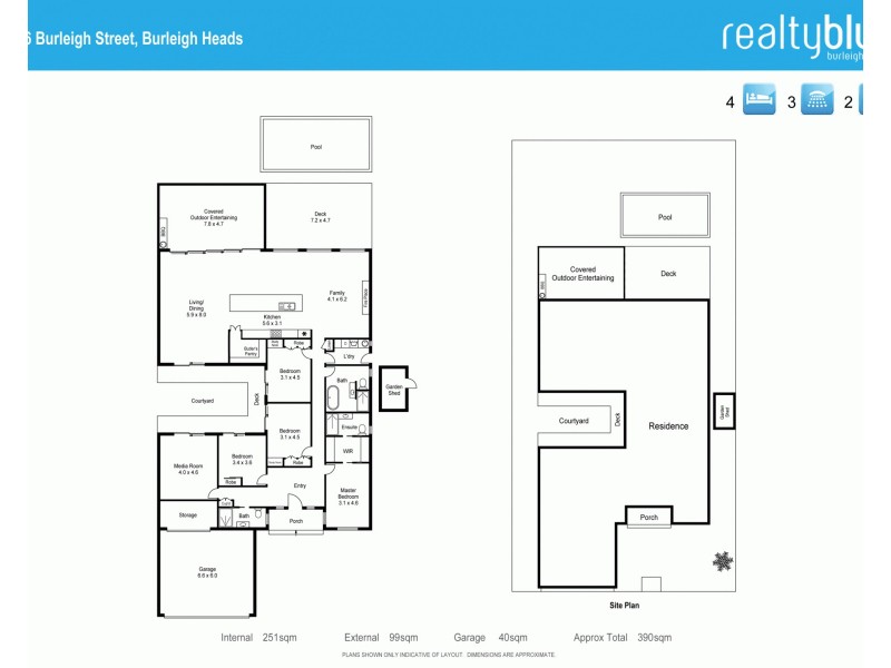76 Burleigh Street, Burleigh Waters QLD 4220 Floorplan