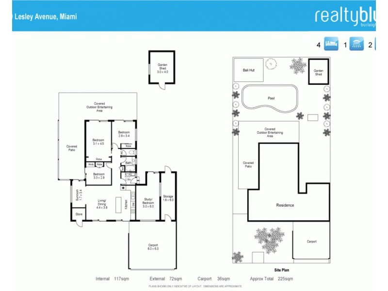 19 Lesley Avenue, Miami QLD 4220 Floorplan