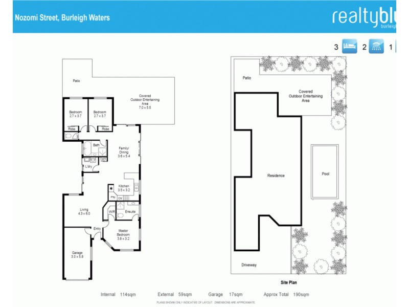 12 Nozomi St, Burleigh Waters QLD 4220 Floorplan