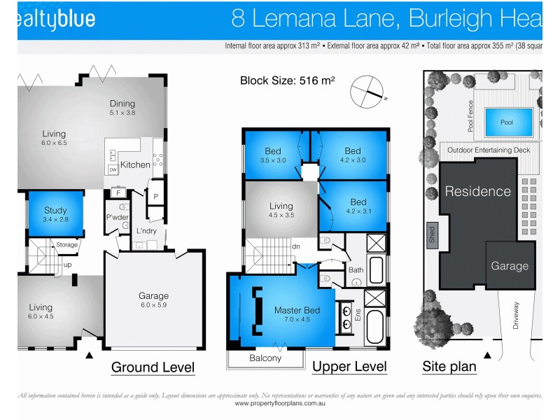 8 Lemana Lane, Burleigh Heads QLD 4220 Floorplan