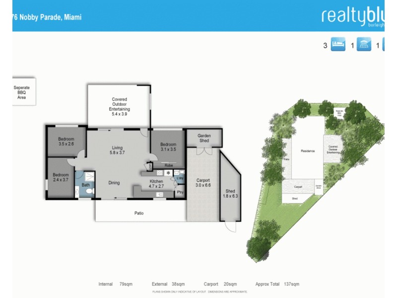 176 Nobby Parade, Miami QLD 4220 Floorplan
